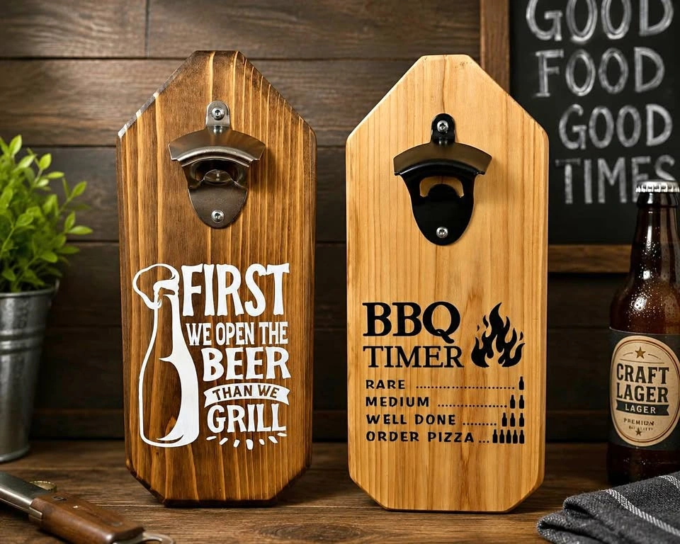 Custom bottle opener