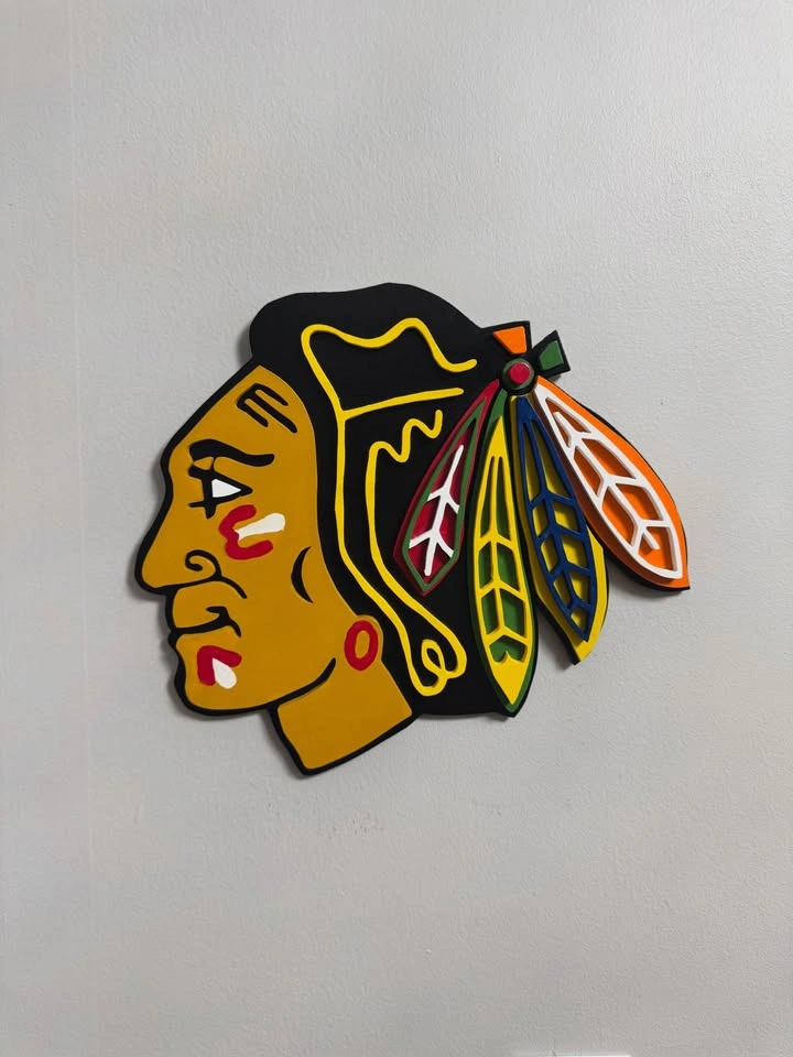 Hand crafted Chicago Blackhawks