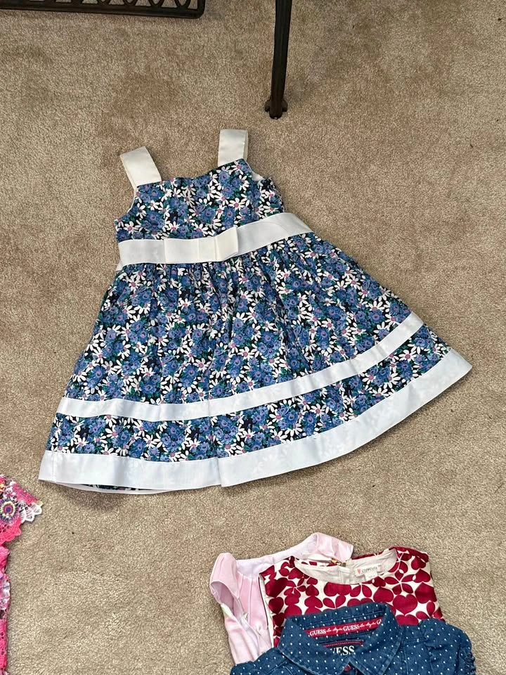 Sweet Heart Rose Girls Floral Party Dress Size 2
