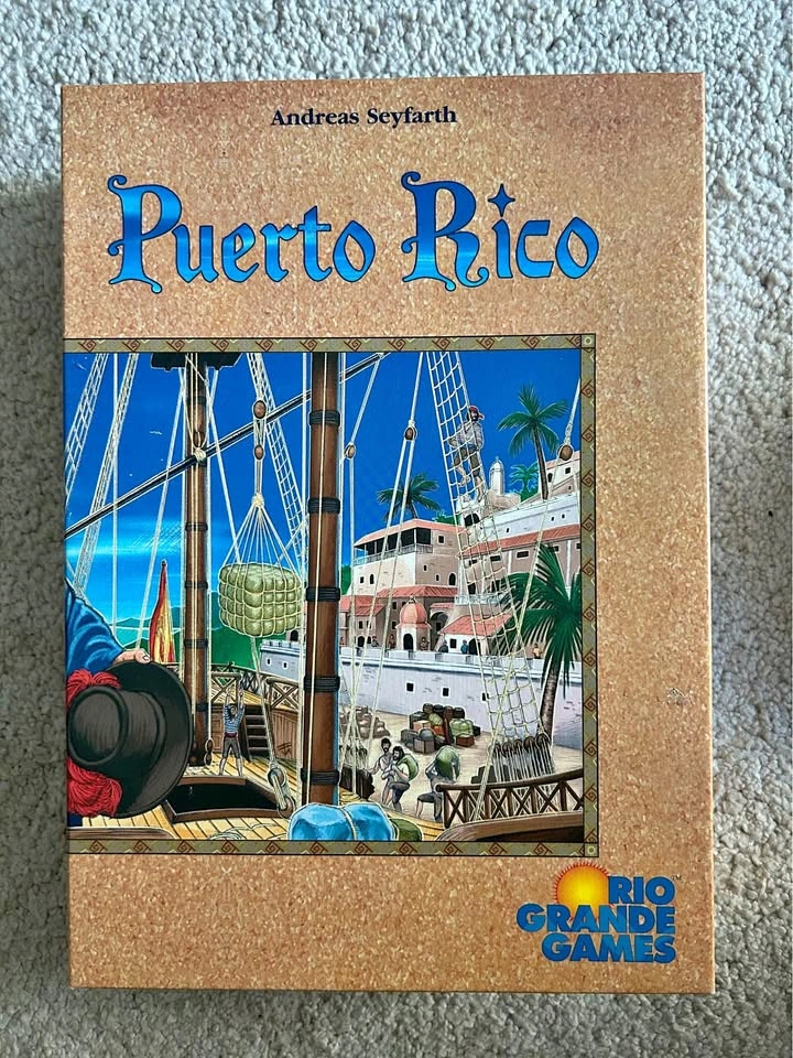 Puerto Rico Board Game Rio Grande Games