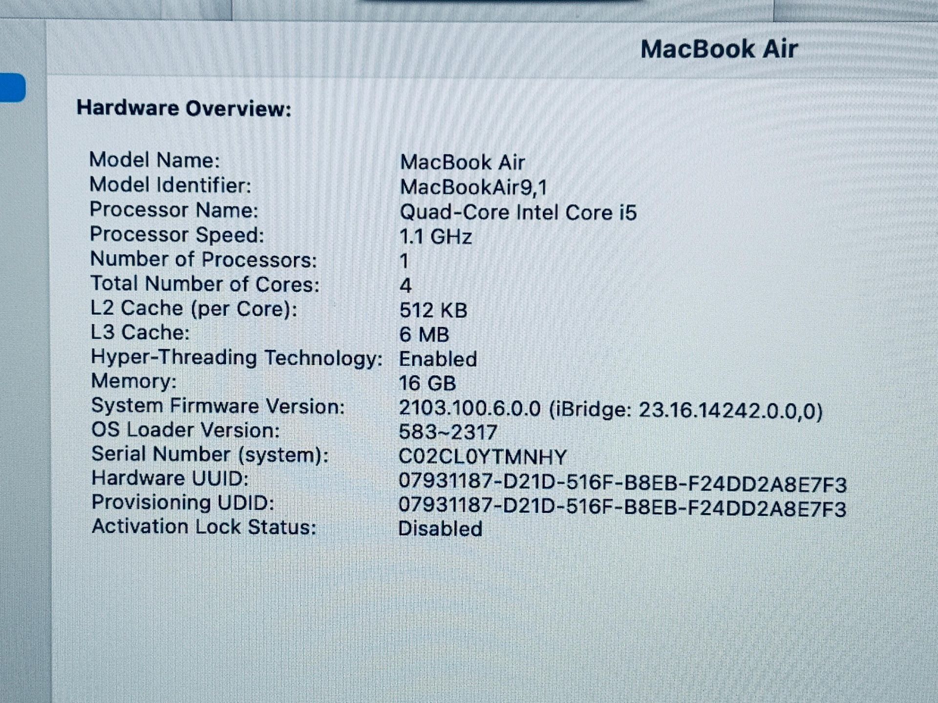 Apple MacBook Air 2020 13” 16GB RAM 512GB SSD - photo 4