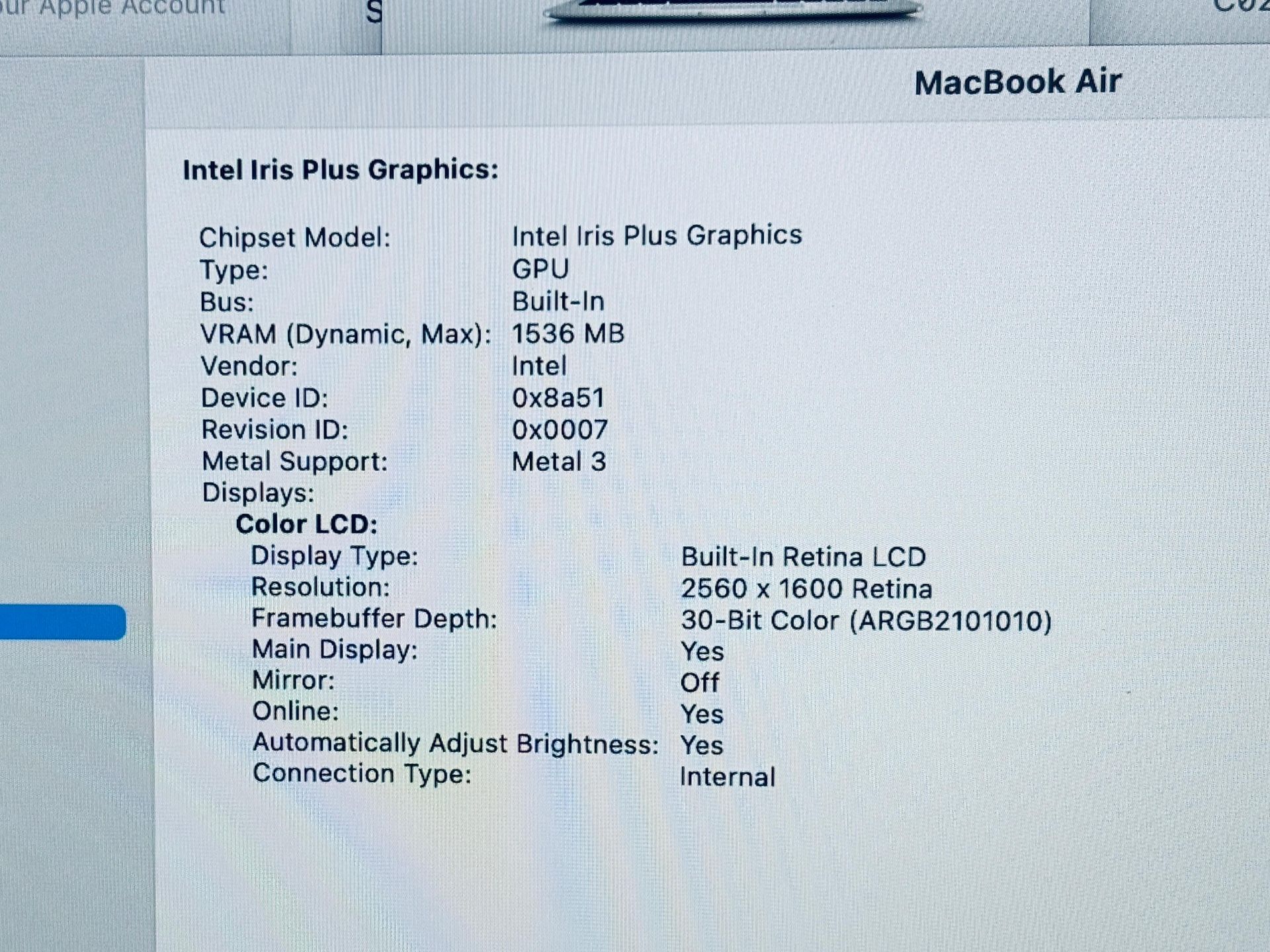 Apple MacBook Air 2020 13” 16GB RAM 512GB SSD - photo 5