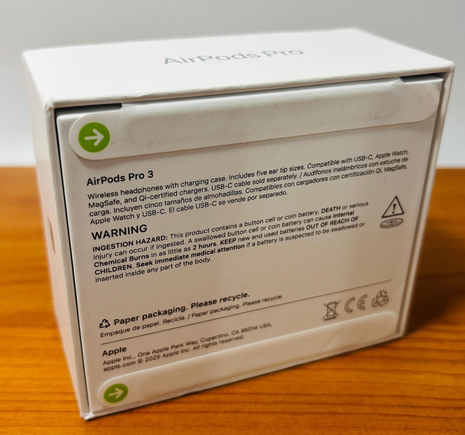 Apple AirPods Pro 3 with AppleCare+ Brand New Sealed - photo 5