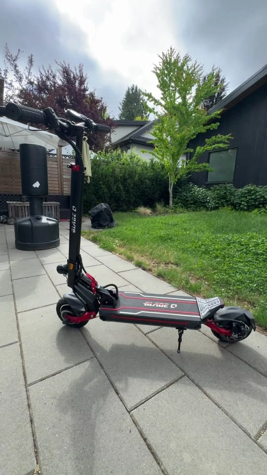 TEVERUN BLADE Q PRO Electric Scooter - 9KM, Like New - photo 2