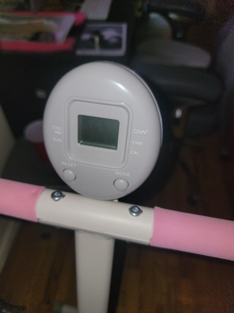 Pink Exercise Bike