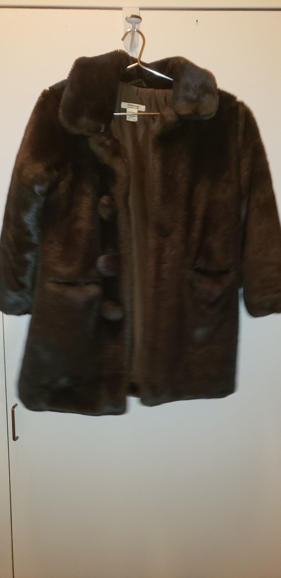 HM faux fur kid coat - photo 3