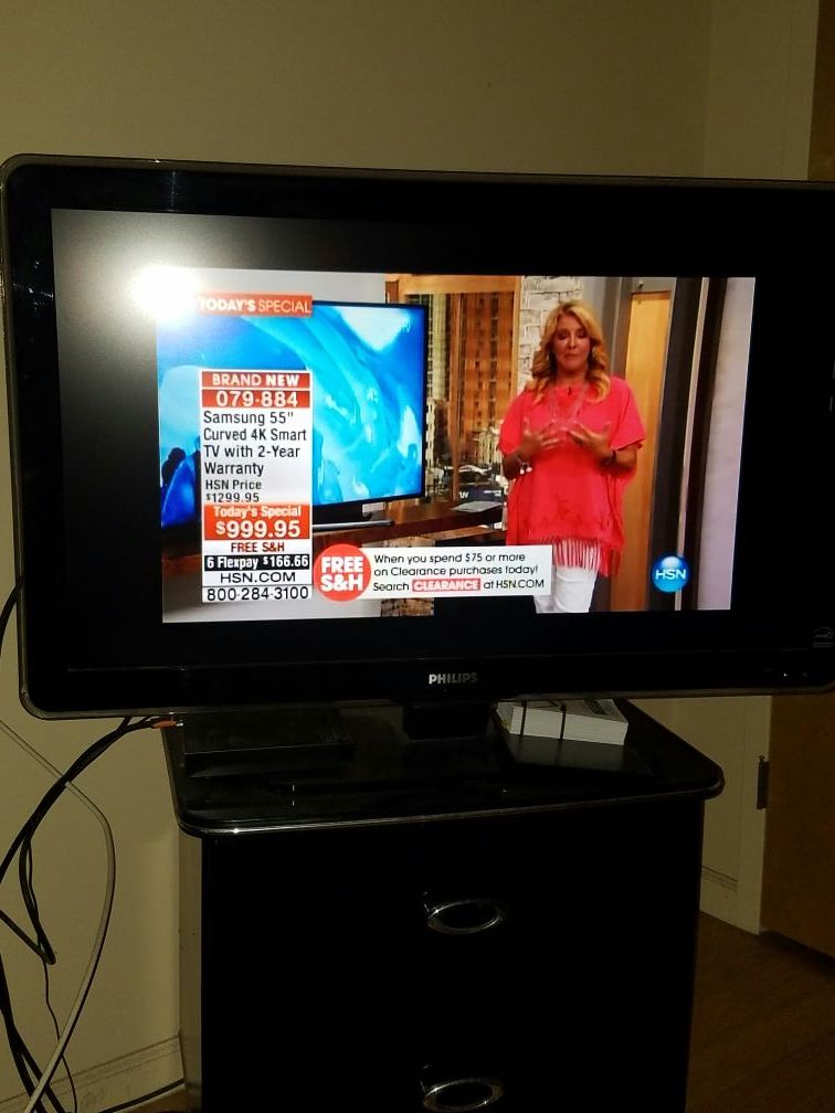 46 inch flat screen TV (not smart)