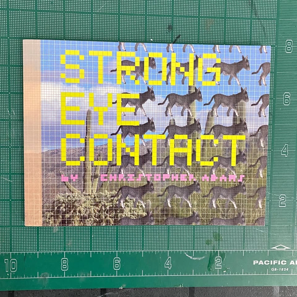 Strong Eye Contact Comic by Christopher Adams
