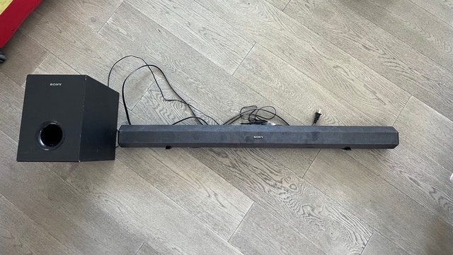 Sony Soundbar with Wired Subwoofer System