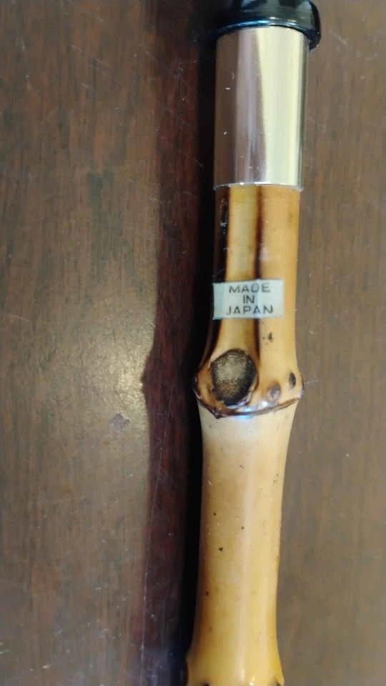 Vintage Horse Head Deluxe Brush & Shoehorn Set Bamboo Handle - photo 3