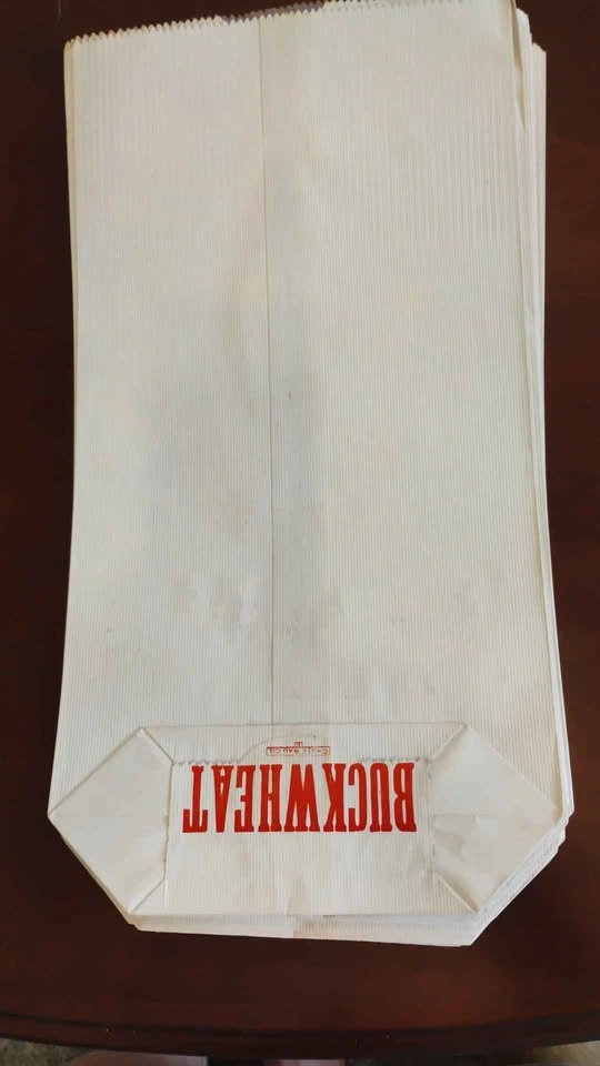 Vintage Unused Paper Flour Bags Mecklenburg Roller Mills - photo 2