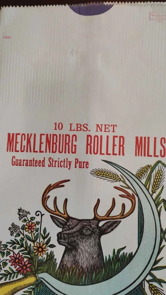 Vintage Unused Paper Flour Bags Mecklenburg Roller Mills - photo 4