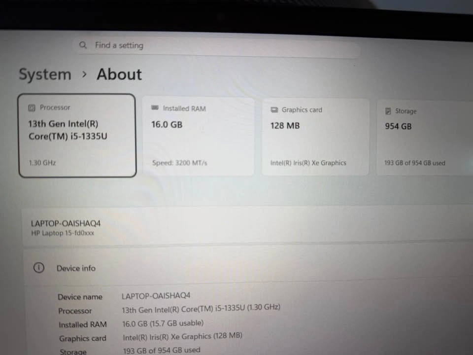 HP Laptop 15.6 inch - photo 2