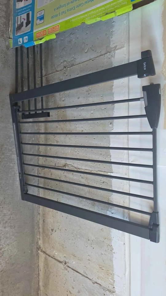 Brica Easy-Close Metal Baby Gate Extra Tall & Wide - photo 2