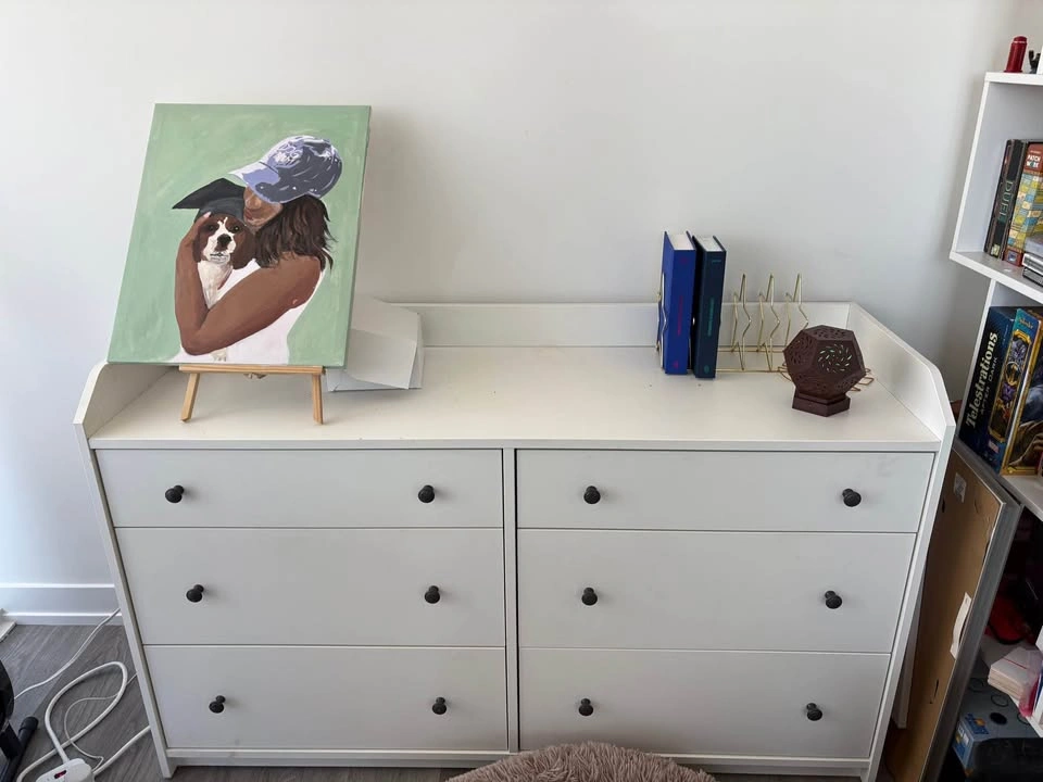 Ikea Hauga 6 drawer dresser - 200 OBO
