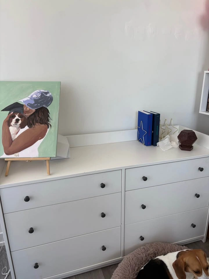 Ikea Hauga 6 drawer dresser - 200 OBO - photo 2