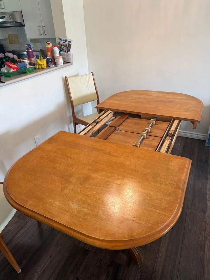Teak Dining Set with 6 Chairs - photo 4