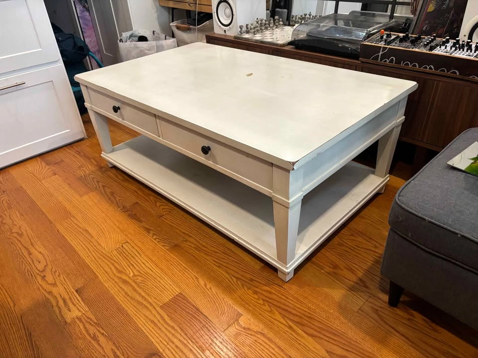 Wood Coffee Table - photo 2
