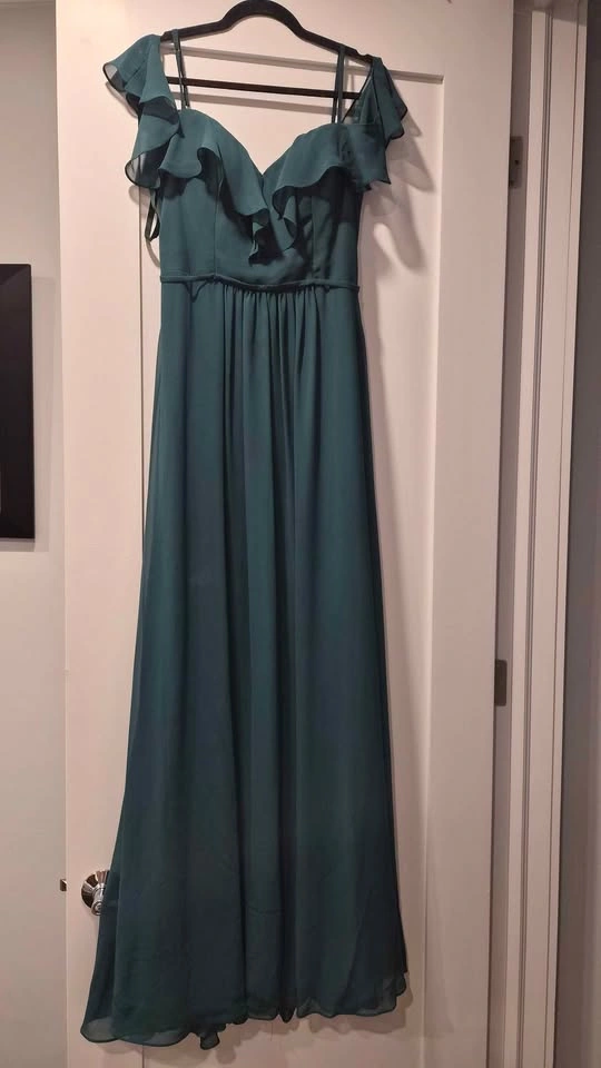 Green Floor Length Dress - photo 3