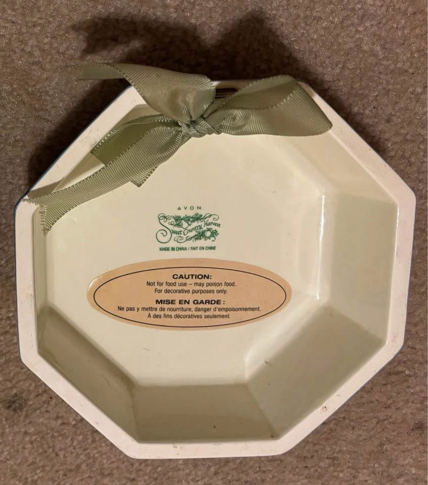 Vintage Rare Octagonal Ceramic Wall Hangings (6” x 6”) - photo 5