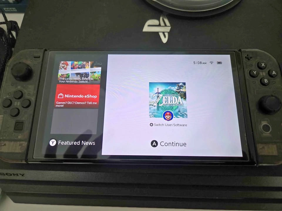 Modded OLED switch only no other accessories.