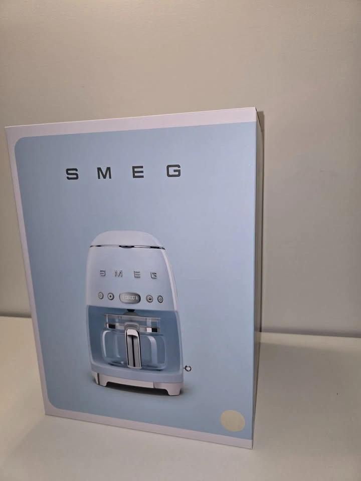 SMEG Retro Coffee Maker — Cream White (New) - photo 2