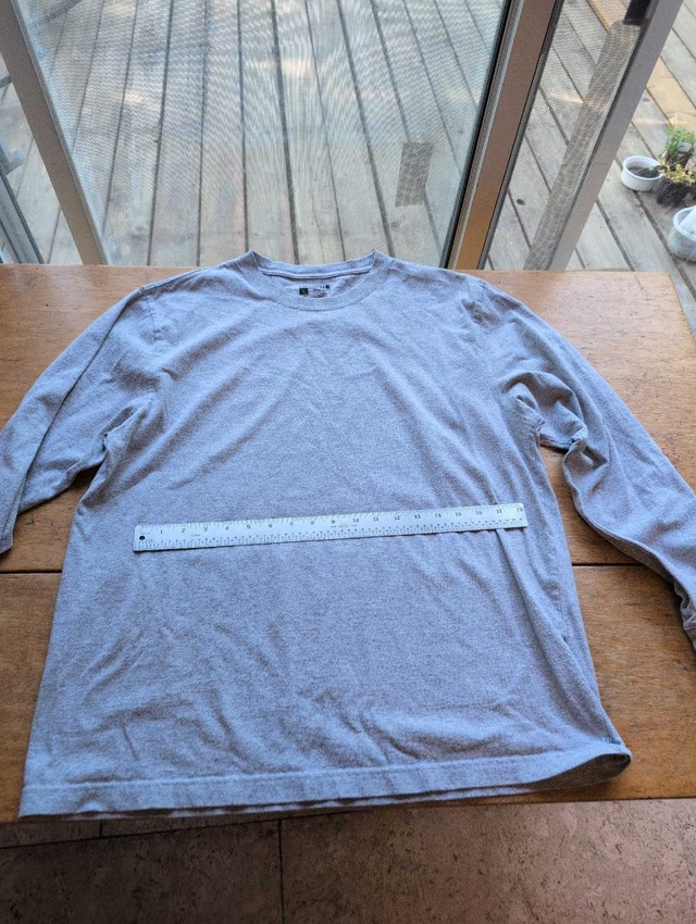 Carhartt Long Sleeve Shirt mens large grey