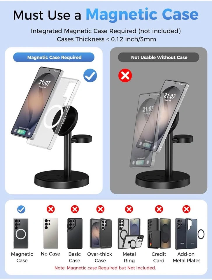 3 in 1 Magnetic Wireless Charger - photo 4