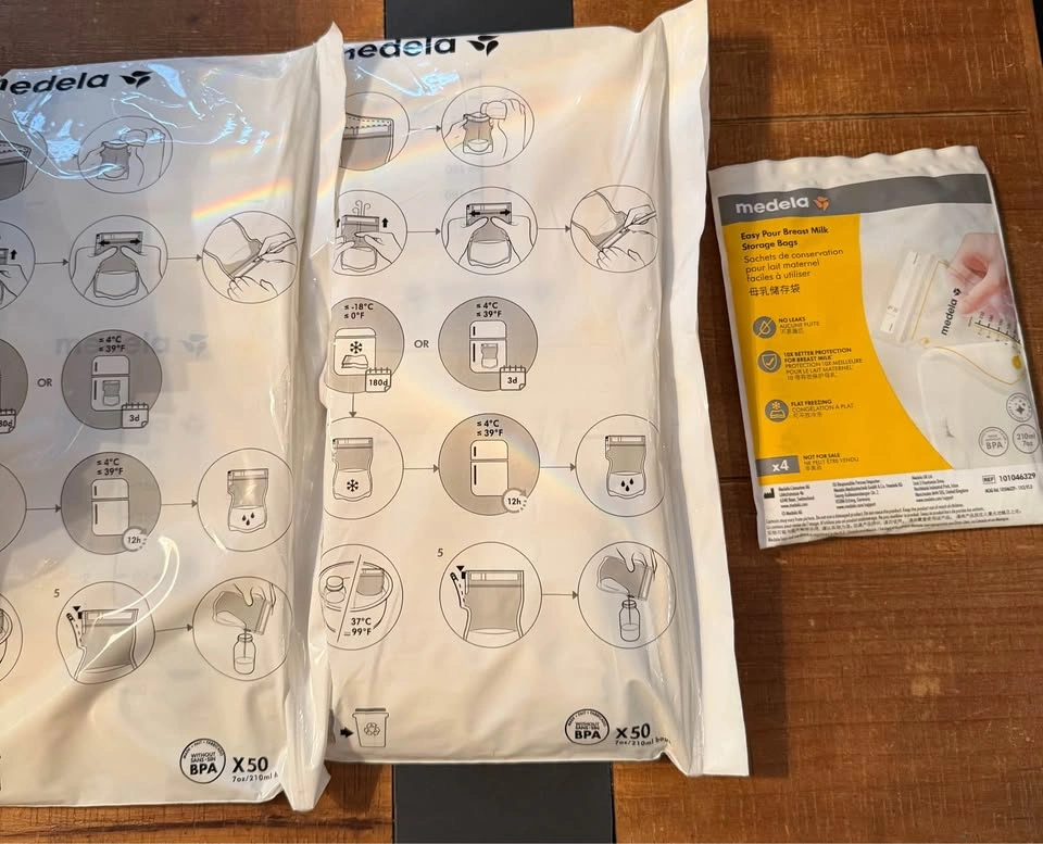 Breast milk storage bags - photo 2