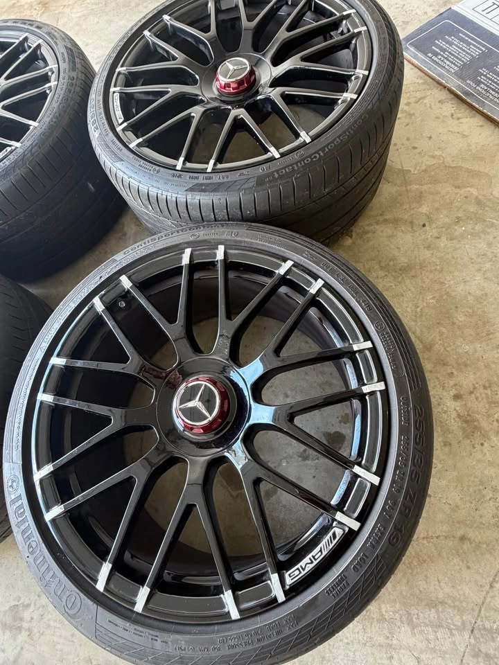 OEM Mercedes CLS AMG staggered rims, 5x112 - photo 2