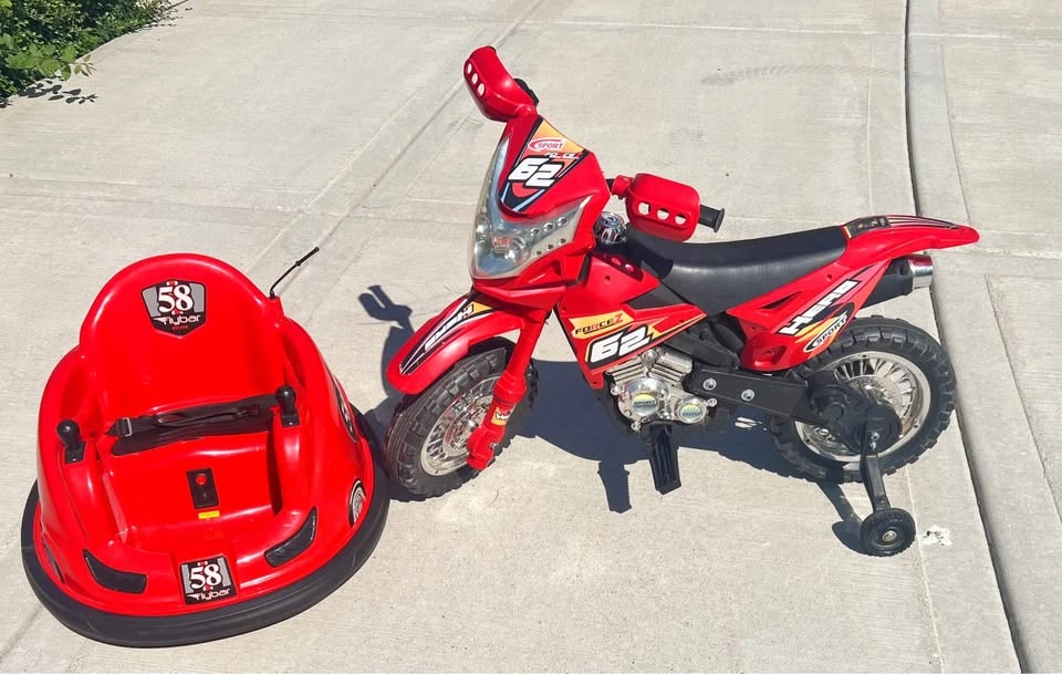 Bumper and e-bike set great for 2-6 year olds - photo 2