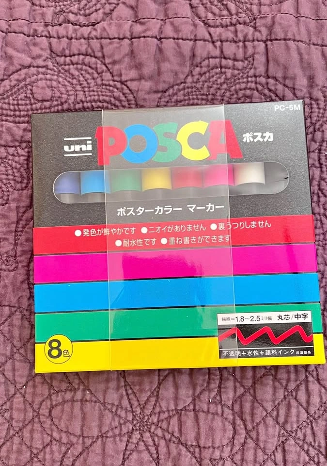 Posca japanese 8pcs