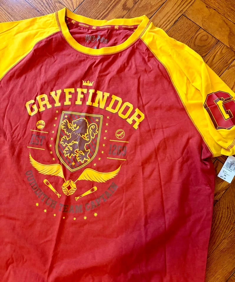 Unisex Harry Potter Gryffindor T-Shirt – 2XL - photo 2