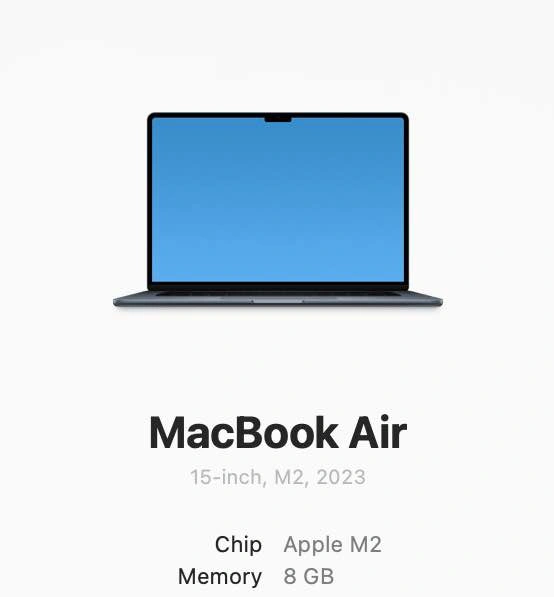 MacBook Air 15-inch M2 (2023) Midnight - Excellent Condition - photo 4