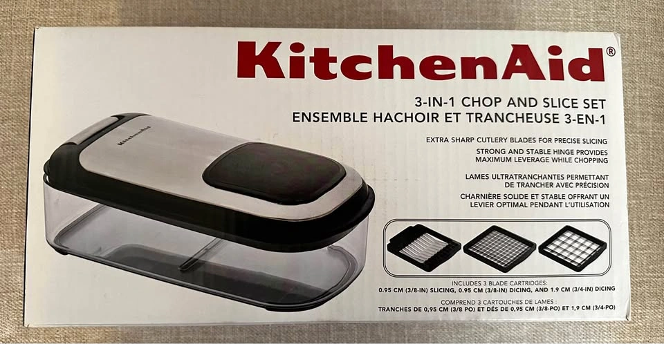 KitchenAid 3-in-1 Chop and Slice Set