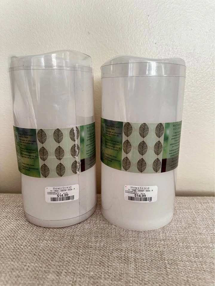 Mikasa Home Accents Waterproof Indoor/Outdoor LED Candles 2 - photo 2