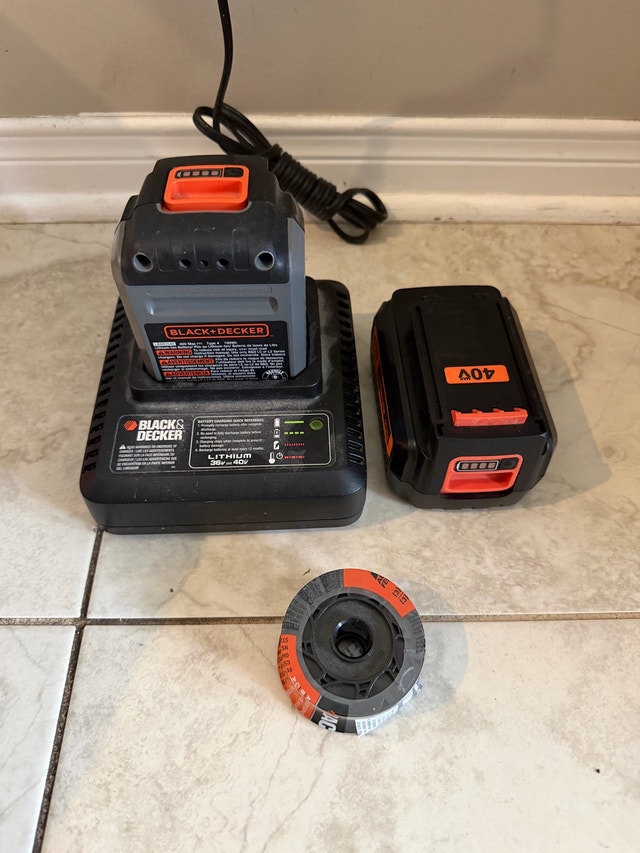 Black & Decker Cordless 40V max String Trimmer/Edger - 13 inch - photo 4