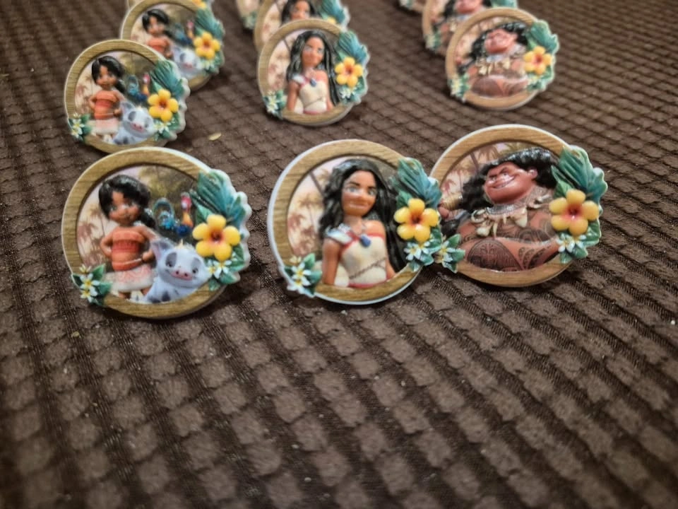 Moana rings - party favours, loot bags - brand new - 24 availabl - photo 3