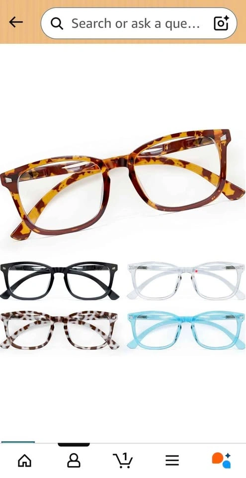 CCVOO Woman's reading glasses - 3.0X - photo 5