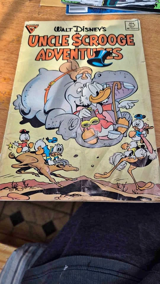 Gladstone Walt Disney Uncle Scrooge Adventures No 8 Donald Duck