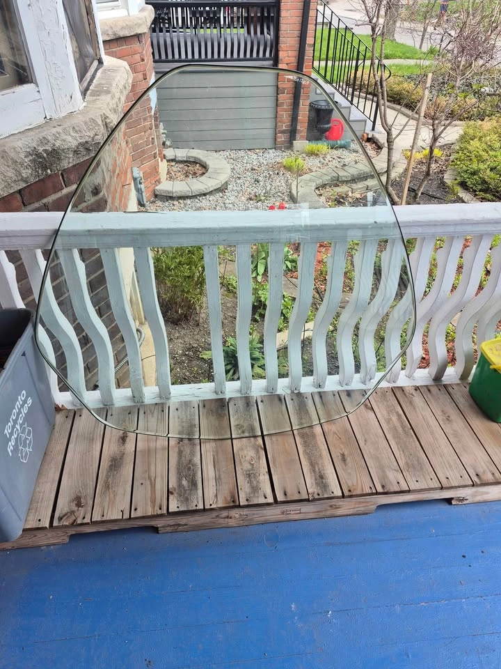 Custom glass table top - photo 3