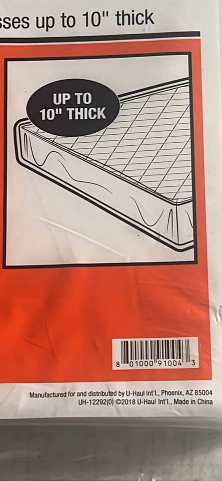 Mattress Bag, King, U Haul - photo 2