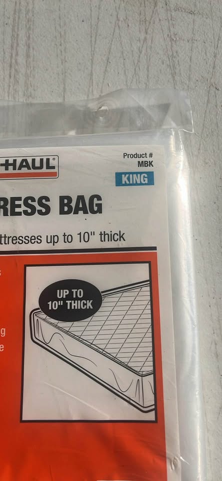 Mattress Bag, King, U Haul - photo 4