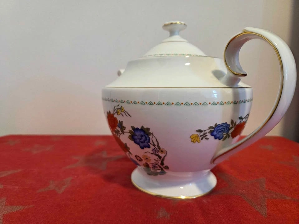 Vintage AYNSLEY Famille Rose Ching Dynasty Repro Bone China Tea - photo 4