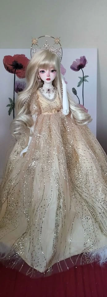 MSD 1/4 BJD Extravagant Ballroom Gown - One-of-a-Kind - photo 2