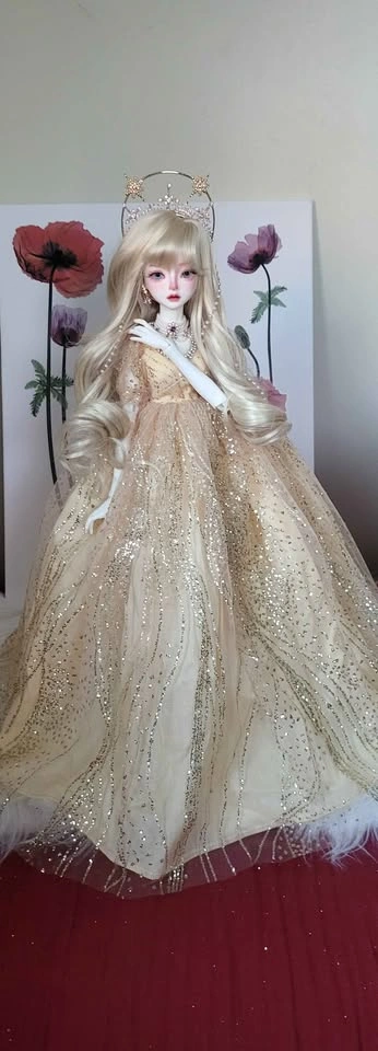 MSD 1/4 BJD Extravagant Ballroom Gown - One-of-a-Kind - photo 3
