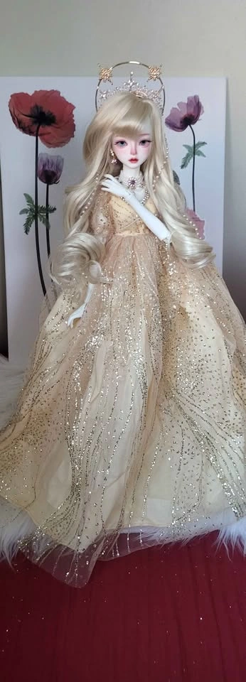 MSD 1/4 BJD Extravagant Ballroom Gown - One-of-a-Kind - photo 4