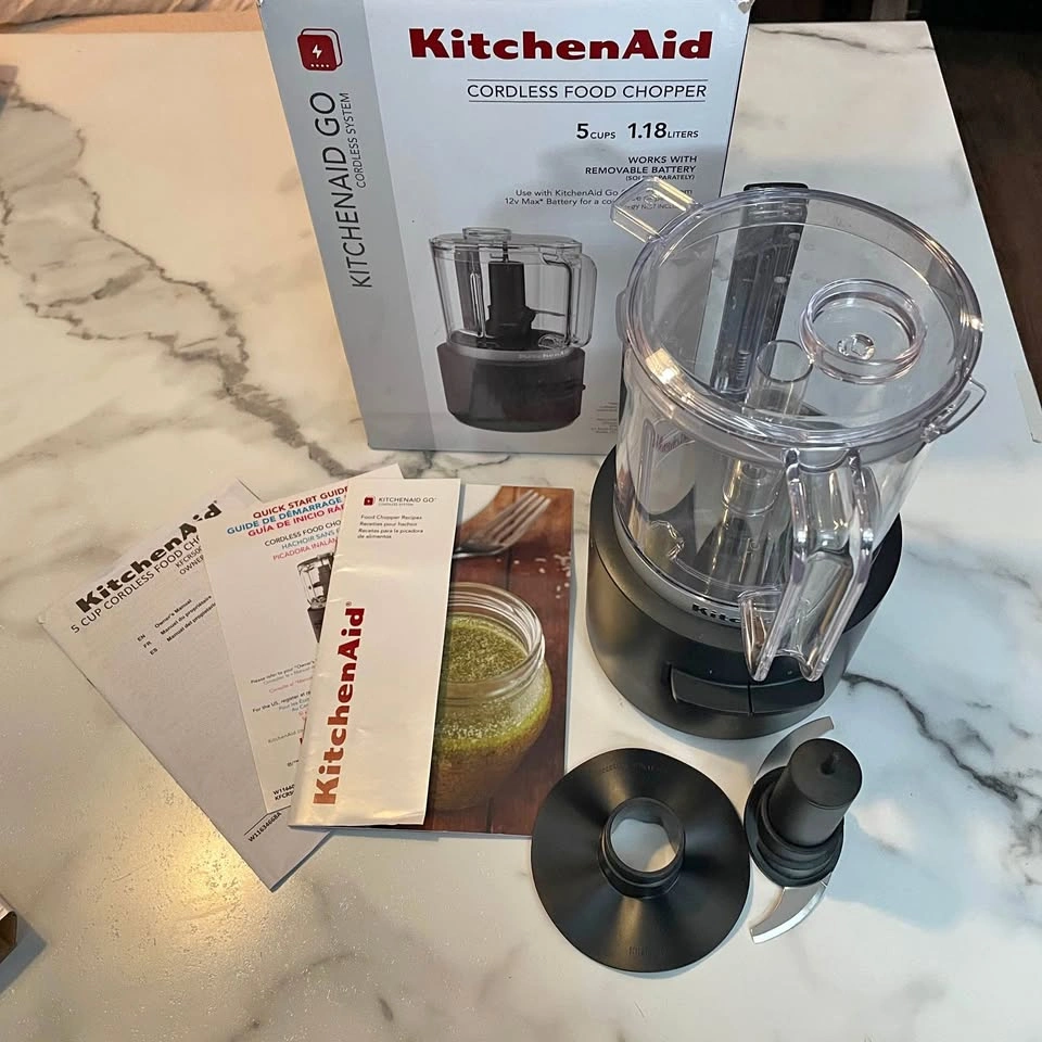 KITCHENAID GO CORDLESS FOOD CHOPPER - BATTERY SOLD SEPARATELY