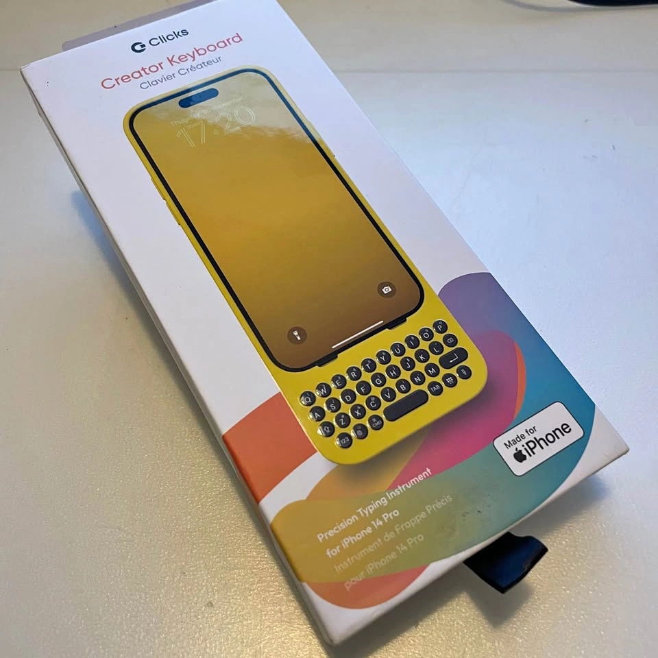 iPhone 14 Pro Clicks Keyboard Case Brand New!