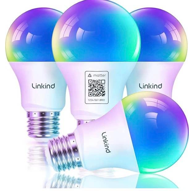Linkind Matter Smart Light Bulbs 4 Pack - photo 5